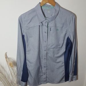 Cabela's XPG Blue Long Sleeve shirt